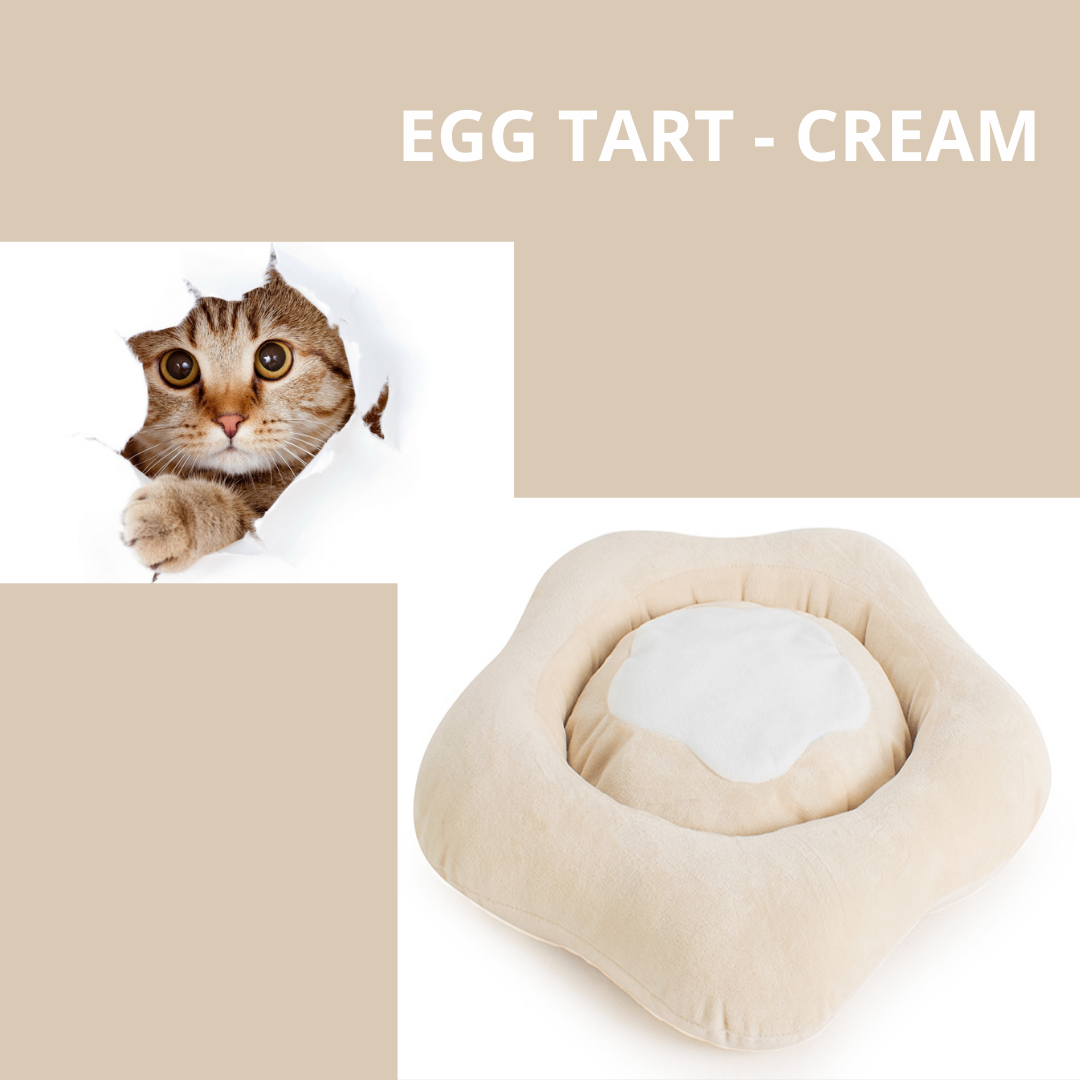 EGG TART COMFY CAT BED DOG BED